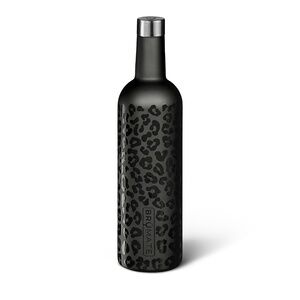 Brumate Onyx Leopard WInesulator